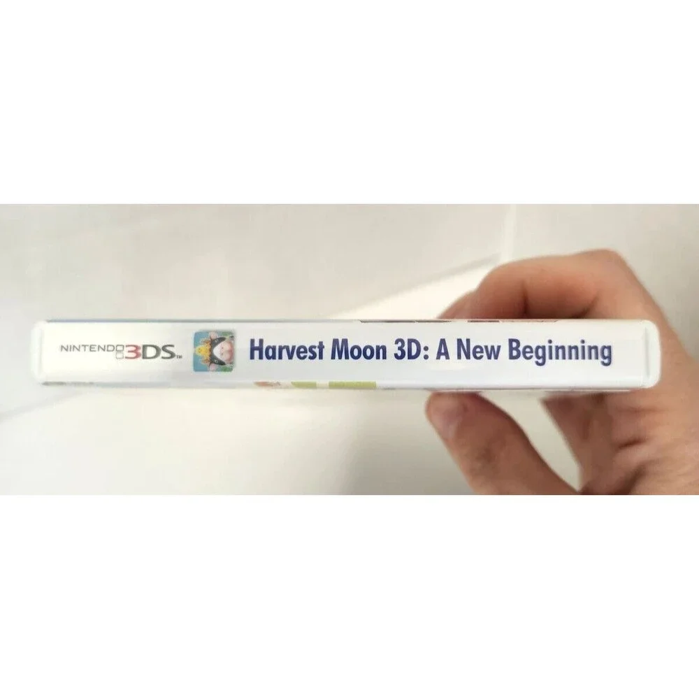 GAME CASE ONLY Harvest Moon 3D A New Beginning Nintendo 3DS No Manual No Game - Picture 3 of 5